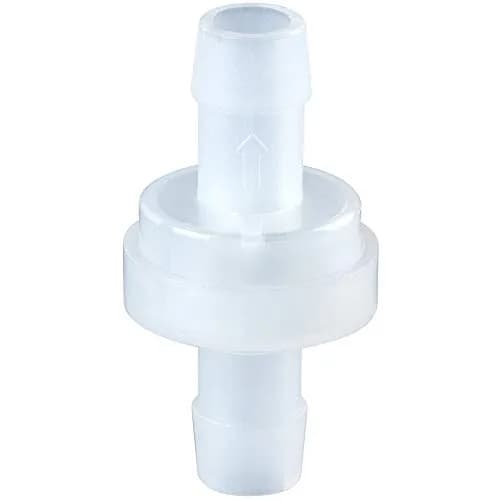 PAGOW 8mm PVDF One-Way Check Valve 4-Pack | Medical Grade Material for Fuel Gas Liquid Air thumbnail 4