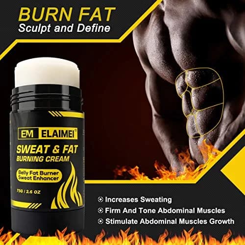 ELAIMEI Fat Burning Sweat Cream | Weight Loss Hot Gel for Belly & Body | Deep Tissue Massage & Muscle Relief (1 pack) thumbnail 2