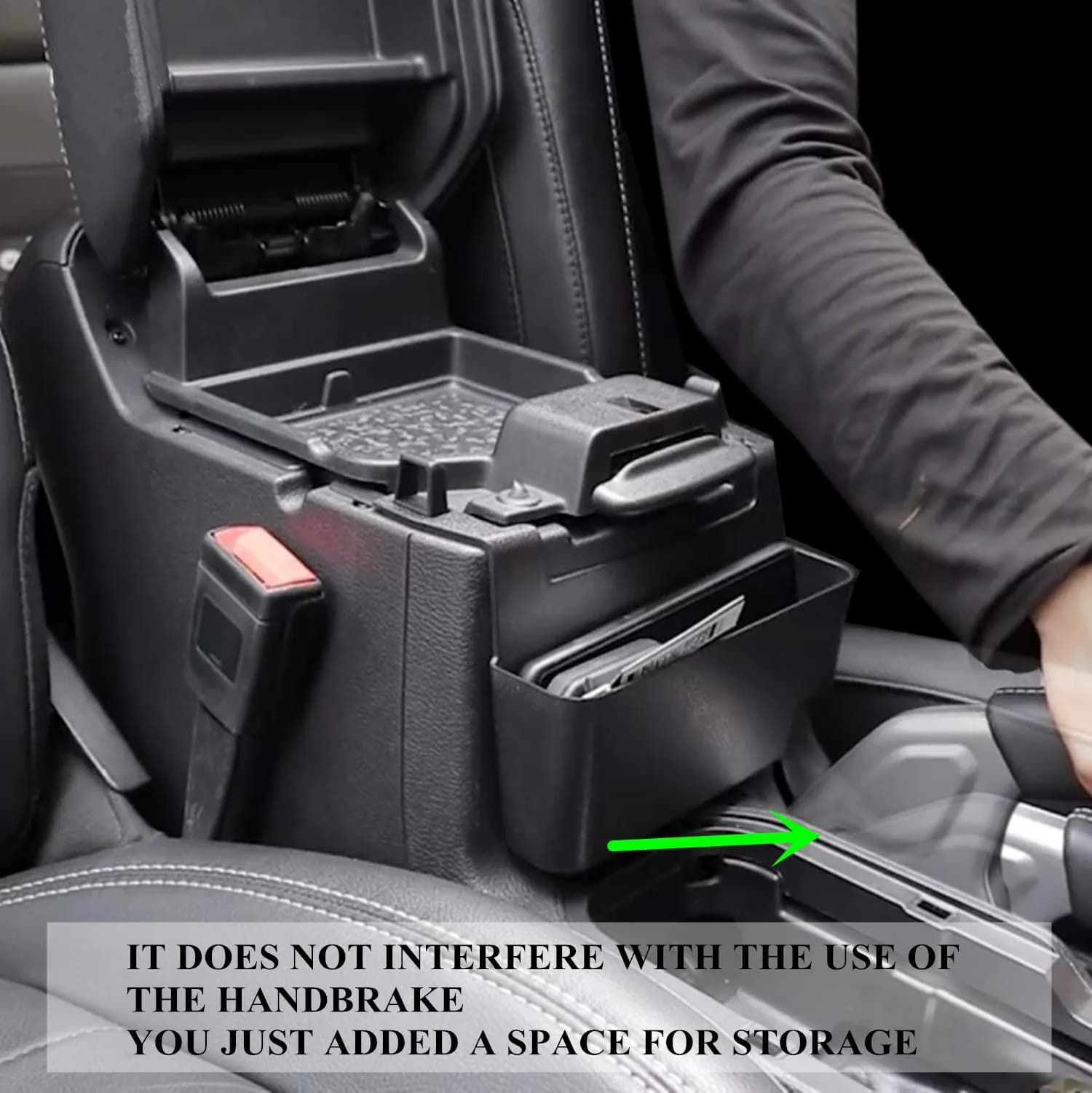 YOCTM Black Caddy for Jeep Wrangler JL JT 2018-2025 | Extends Storage Space - view 5