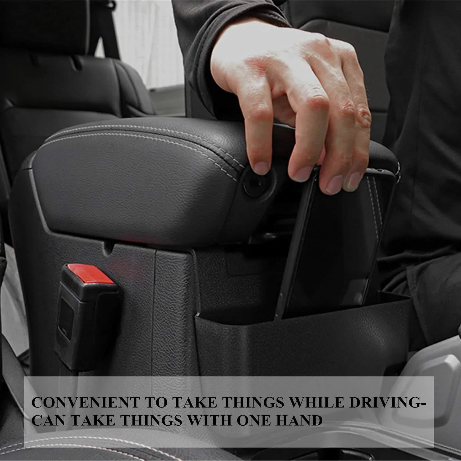 YOCTM Black Caddy for Jeep Wrangler JL JT 2018-2025 | Extends Storage Space - view 6