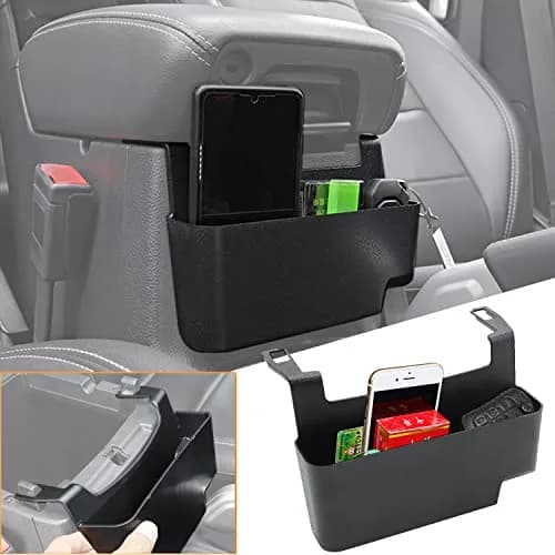 YOCTM Black Caddy for Jeep Wrangler JL JT 2018-2025 | Extends Storage Space thumbnail 1
