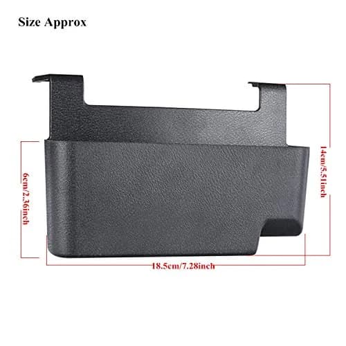 YOCTM Black Caddy for Jeep Wrangler JL JT 2018-2025 | Extends Storage Space thumbnail 9