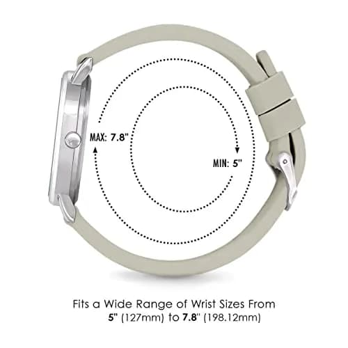 Speidel Original Scrub Watch™ for Nurses, Waterproof 38mm, Light Gray | Large Dial & Second Hand thumbnail 5
