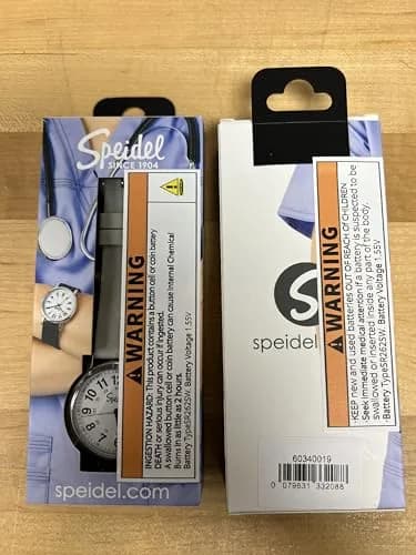 Speidel Original Scrub Watch™ for Nurses, Waterproof 38mm, Light Gray | Large Dial & Second Hand thumbnail 9