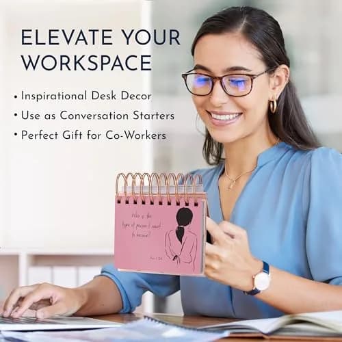 RYVE Positive Affirmations Calendar, Quotes & Reflections, Daily Desk Calendar | Motivational Desk Decor (70-120 chars) thumbnail 7