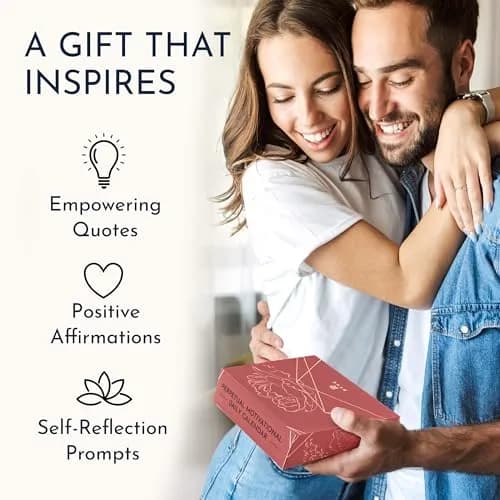 RYVE Positive Affirmations Calendar, Quotes & Reflections, Daily Desk Calendar | Motivational Desk Decor (70-120 chars) thumbnail 2