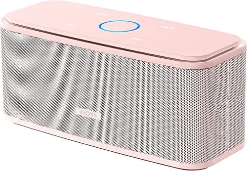 DOSS SoundBox Touch Portable Wireless Bluetooth Speaker - 12W HD Sound, 20H Playtime, Light Pink | IPX5 Water-Resistant thumbnail 1