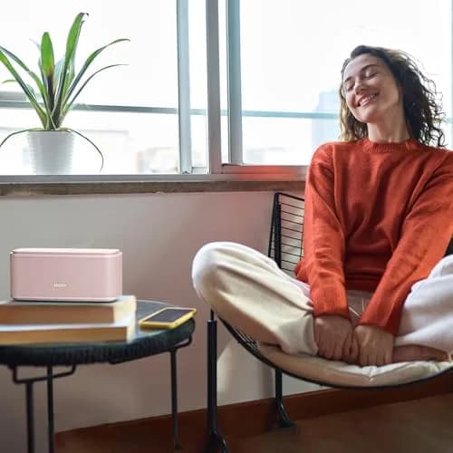 DOSS SoundBox Touch Portable Wireless Bluetooth Speaker - 12W HD Sound, 20H Playtime, Light Pink | IPX5 Water-Resistant thumbnail 9