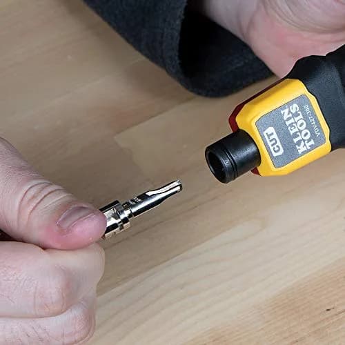 Klein Tools VDV427-300 Impact Punchdown Tool with 66/110 Blade | Precise CAT Cable Connections thumbnail 6
