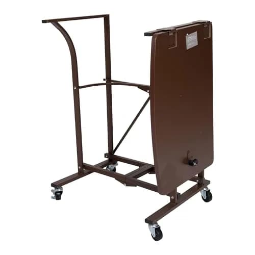 Origami RDP Small Foldable Laptop Trolley, Portable Desk with Wheels, Vintage Bronze | Compact, Mobile & Durable thumbnail 5
