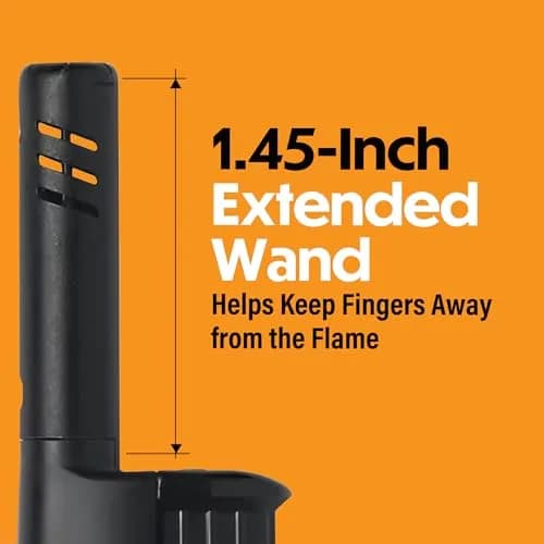 BIC EZ Reach Candle Lighter 6 Count Pack | Child-Resistant, Assorted Colors, 1.45-inch Wand for Candles & Grills thumbnail 4