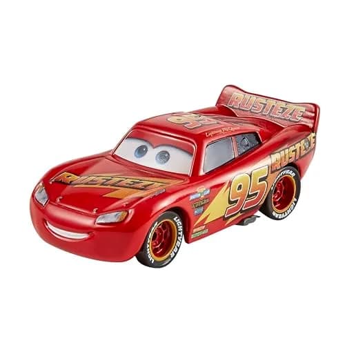 Mattel Disney Pixar Cars Radiator Springs 3-Pack Die-cast Toy Cars & Trucks with Lightning McQueen, Mater & Sheriff | Authentic USA Import thumbnail 5