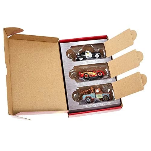 Mattel Disney Pixar Cars Radiator Springs 3-Pack Die-cast Toy Cars & Trucks with Lightning McQueen, Mater & Sheriff | Authentic USA Import thumbnail 8