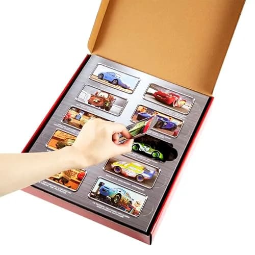 Mattel Disney Pixar Cars Mini Racers 10-Pack Die-Cast Vehicles | 1:55 Scale thumbnail 6