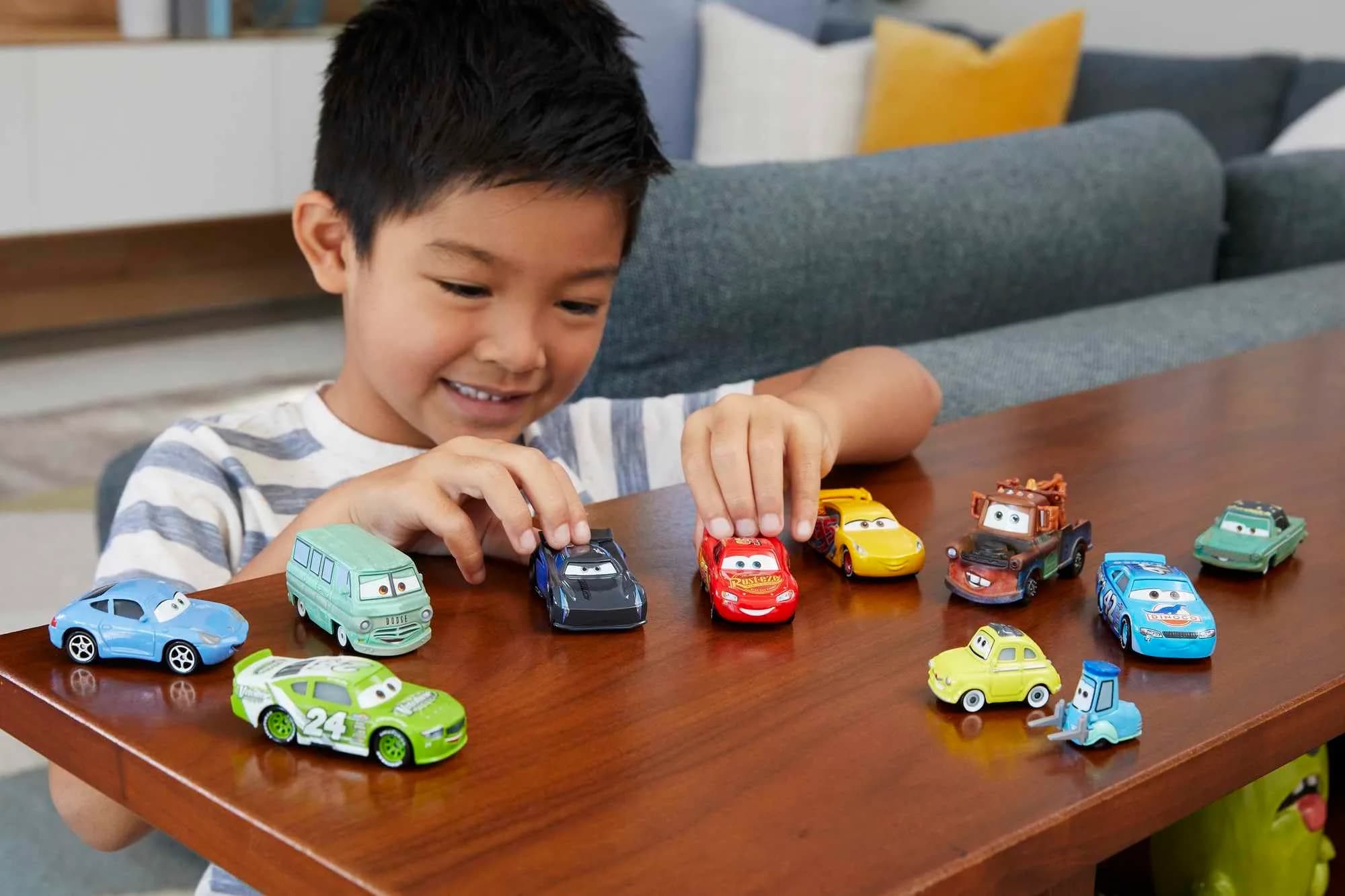 Mattel Disney Pixar Cars Mini Racers 10-Pack Die-Cast Vehicles | 1:55 Scale - view 3