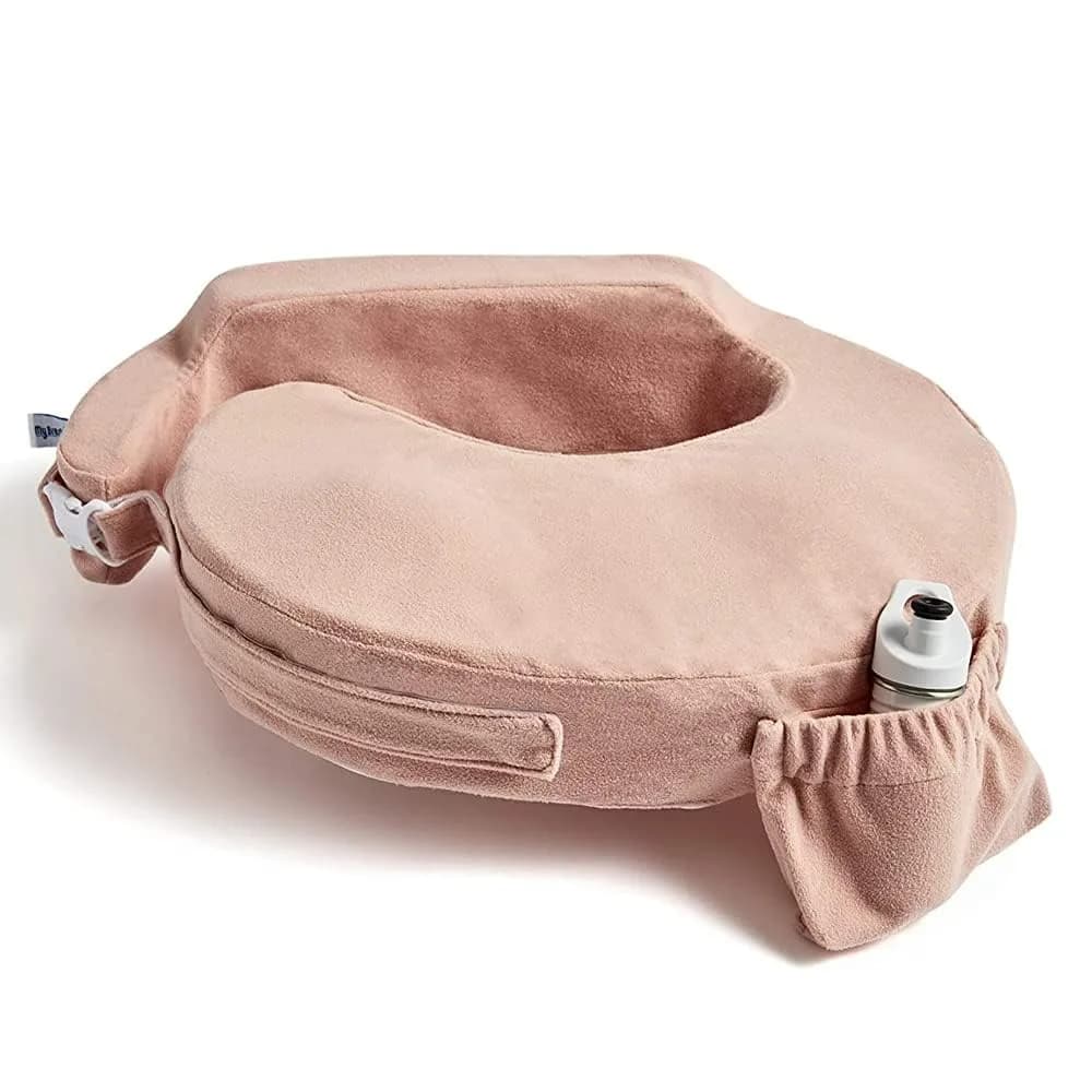 My Brest Friend Nursing Pillow - Deluxe - Soft Rose | Ergonomic, Supportive & Sustainable (70-120 chars)