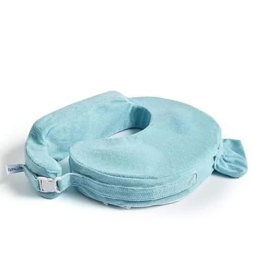 My Brest Friend Nursing Pillow - Deluxe - Aqua | Supportive, Durable & Eco-Friendly for Breastfeeding thumbnail 1