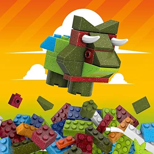 Mega Construx Kids Blocks Toy Set 140 pcs Speckled Colors | Creative Building Fun for Ages 4+ thumbnail 2