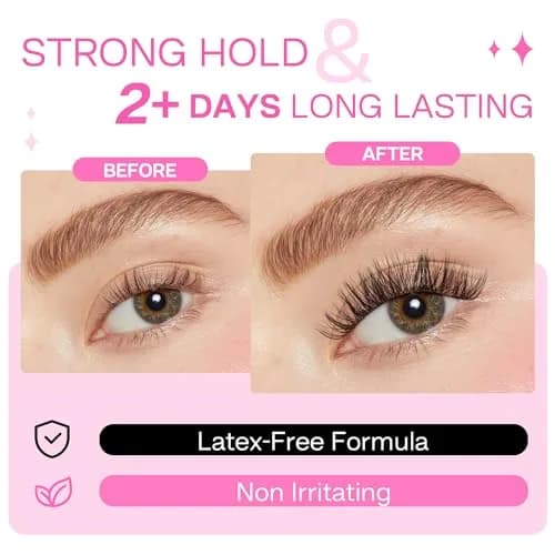 CALAILIS Cluster Lash Glue Black 5ml (0.176 Fl Oz) | Strong Hold for DIY Eyelash Clusters thumbnail 4