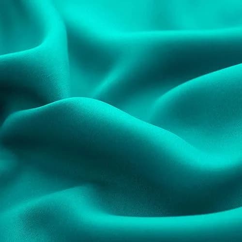 Mrs.Naturall Turquoise Blackout Short Curtains 36 Inch | Modern Microfiber, 2 Panels, Bedroom & Kitchen thumbnail 6
