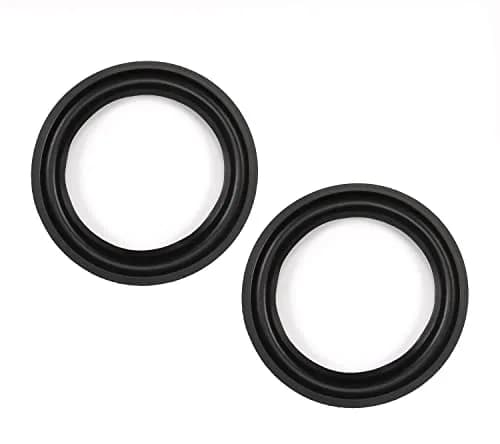 Fielect 12 Inch Speaker Rubber Edge Surround Rings | Durable DIY Replacement for Speaker Repair thumbnail 1