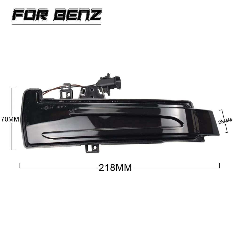 Hacreyatu Yellow Vehicle Light Assembly | Mercedes Benz Side Marker & Turn Signal (12V, Waterproof) - view 3