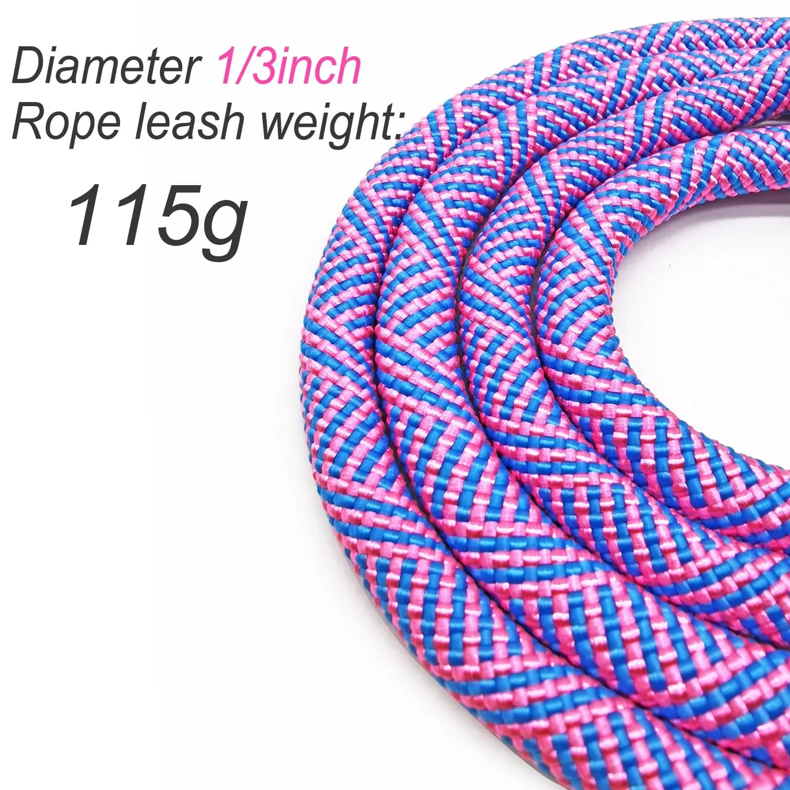 Mycicy Double Dog Leash Coupler 0.8cm (1/3") x 84cm (33") | Tangle-Free Dual Dog Lead for 4.5-16kg Dogs - view 5