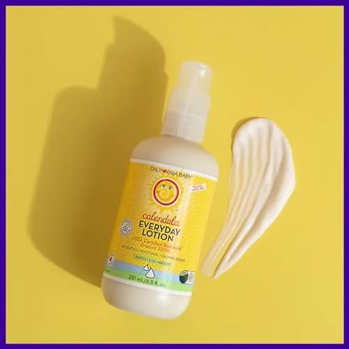 California Baby Calendula Lotion | 19 oz (562 ml) | USDA Certified 100% Plant-Based Moisturizer for Sensitive Skin thumbnail 5