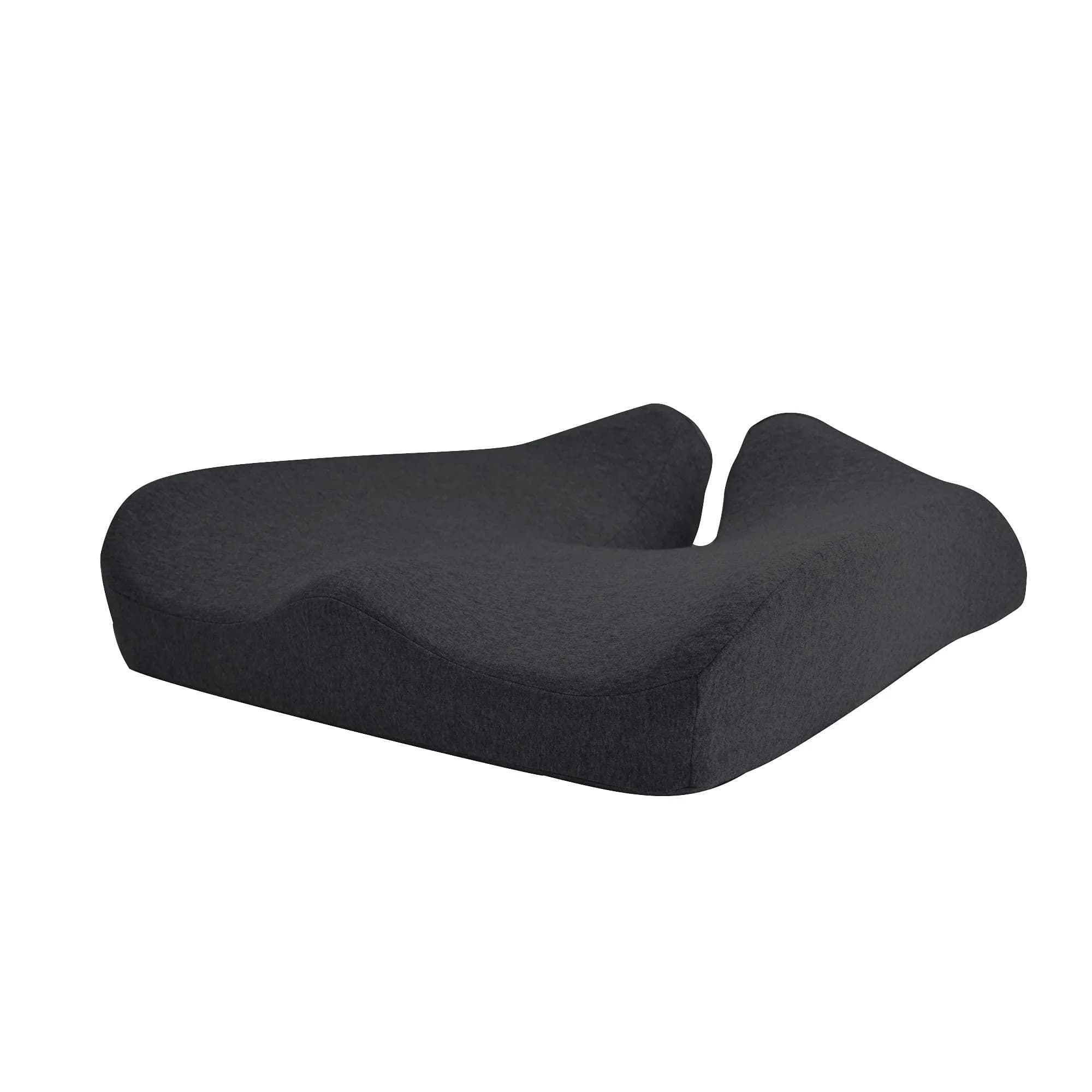 Cushion Lab Patented Pressure Relief Seat Cushion Black | Ergonomically Contoured for Tailbone & Hip Pain Relief - view 8