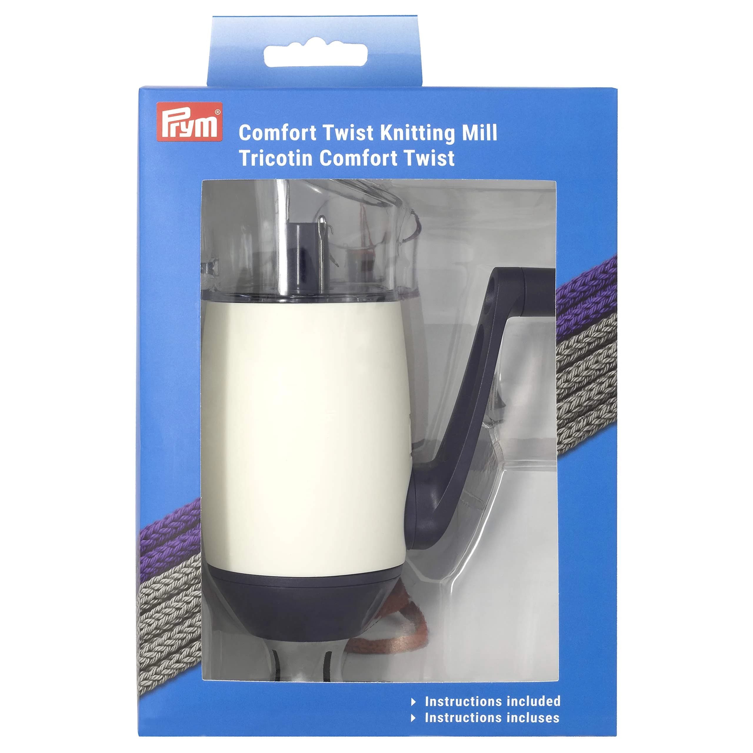 Prym Comfort Twist Cord Tubes Knitting Mill Small (15.5cm L x 14.4cm W x 19.9cm H) | Create I-Cord Tubes for Crafts - main product image