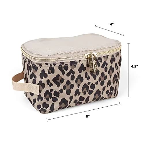 Itzy Ritzy Packing Cubes for Travel, Set of 3 Travel Organizers (Leopard) | Stylish & Space-Efficient thumbnail 2