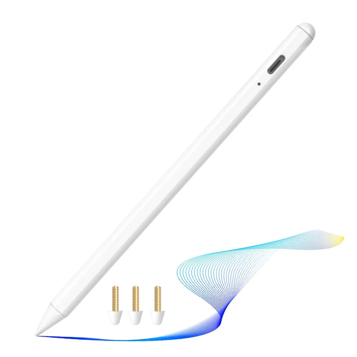 Yottn Stylus Pen for Apple iPad - Palm Rejection, Precise, Long Battery Life | Compatible with 2018-2026 iPad Models