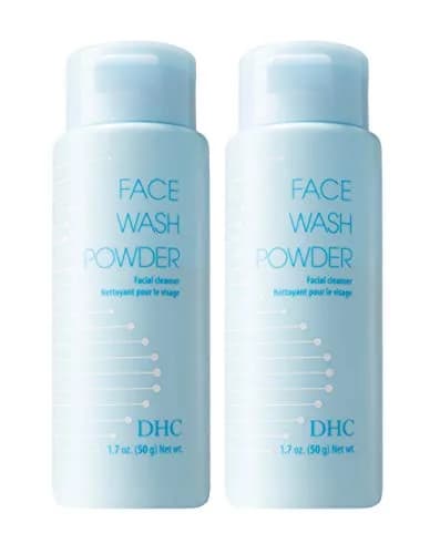 DHC Enzyme Exfoliating Powder Face Wash 2x50ml (1.7 Fl Oz) | Gentle Daily Cleanser for Smoother Skin thumbnail 1
