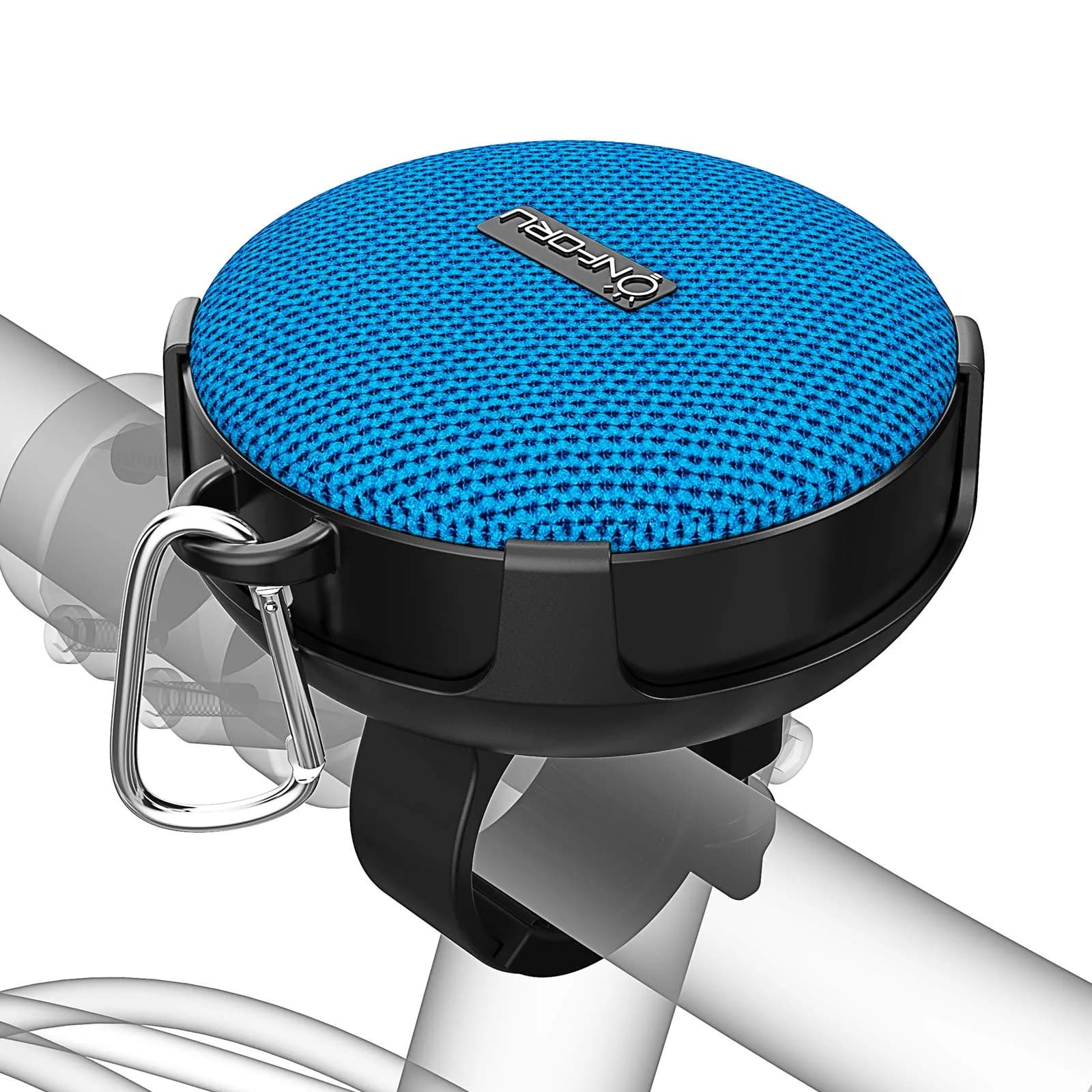 Onforu Bike Bluetooth Speaker with Bicycle Mount | Waterproof Wireless Outdoor Speaker with Loud Sound, Bluetooth 5.0, 10h Play, IP65, Blue