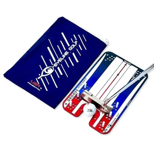 EyeLine Golf Putting Mirror, Alignment Training Aid for Consistent Setup, Indoor-Outdoor (Groove) thumbnail 1
