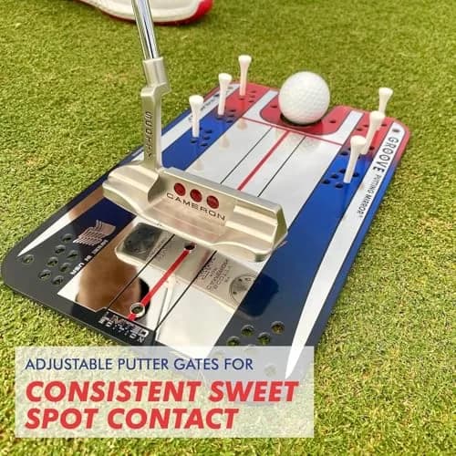 EyeLine Golf Putting Mirror, Alignment Training Aid for Consistent Setup, Indoor-Outdoor (Groove) thumbnail 6