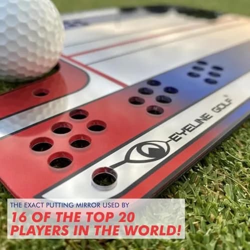 EyeLine Golf Putting Mirror, Alignment Training Aid for Consistent Setup, Indoor-Outdoor (Groove) thumbnail 7