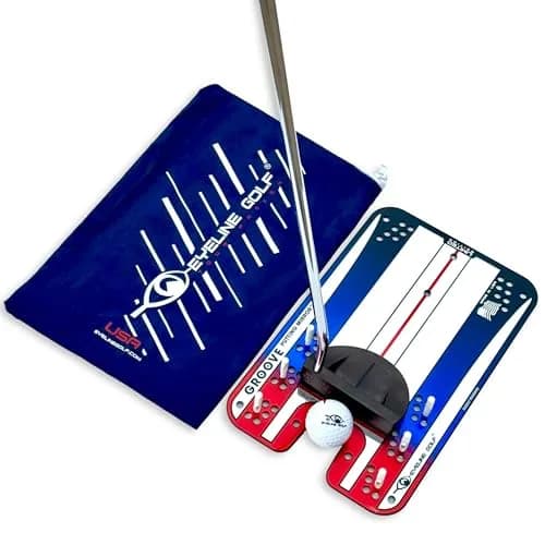 EyeLine Golf Putting Mirror, Alignment Training Aid for Consistent Setup, Indoor-Outdoor (Groove) thumbnail 9