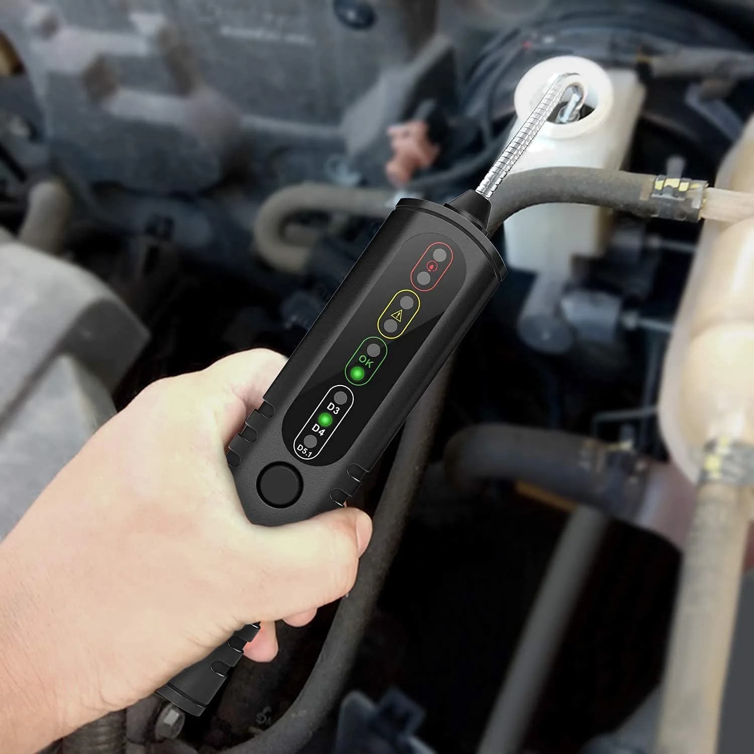 KINGBOLEN BF100 Brake Fluid Tester | Measures DOT3/DOT4/DOT5.1 Moisture Content - view 8