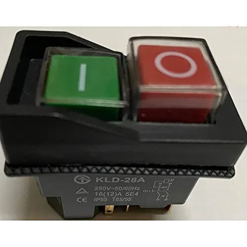 WSDMAVIS KLD-28A Waterproof Magnetic ON Off Pushbutton Switch 220V (16A Rated Current) thumbnail 3