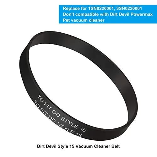 Honoson Vacuum Belt Style 15 | Compatible with Dirt Devil Series, Durable Rubber (70-120 chars) thumbnail 6