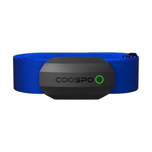 CooSpo H808S Heart Rate Monitor Chest Strap | ±1BPM Accurate, ANT+ BLE Dual Mode, IP67 Waterproof, 300H Battery thumbnail 1
