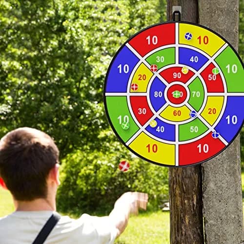 BooTaa 29" Large Dart Board for Kids | Indoor/Outdoor Fun Party Game for Ages 3-12 thumbnail 5