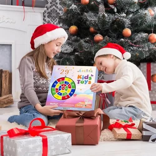 BooTaa 29" Large Dart Board for Kids | Indoor/Outdoor Fun Party Game for Ages 3-12 thumbnail 6