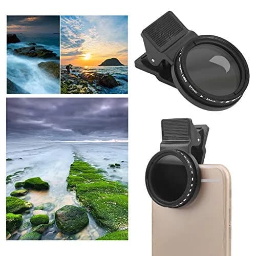 Bindpo Cellphone Filter ND2-400 37mm | Adjustable Neutral Density Filter for Mobile Phones thumbnail 4