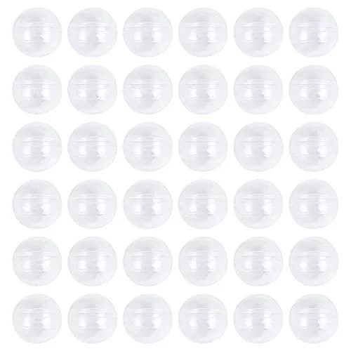 AUEAR Clear Empty Round Vending Machine Capsules 200 Pcs (28 mm / 1.1 Inch) | Perfect for Party Favors & DIY Crafts thumbnail 1