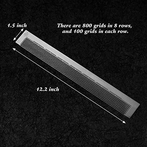 AUEAR Stainless Steel Diamond Art Painting Ruler 800 Grids | Full & Partial Drill Tool thumbnail 7