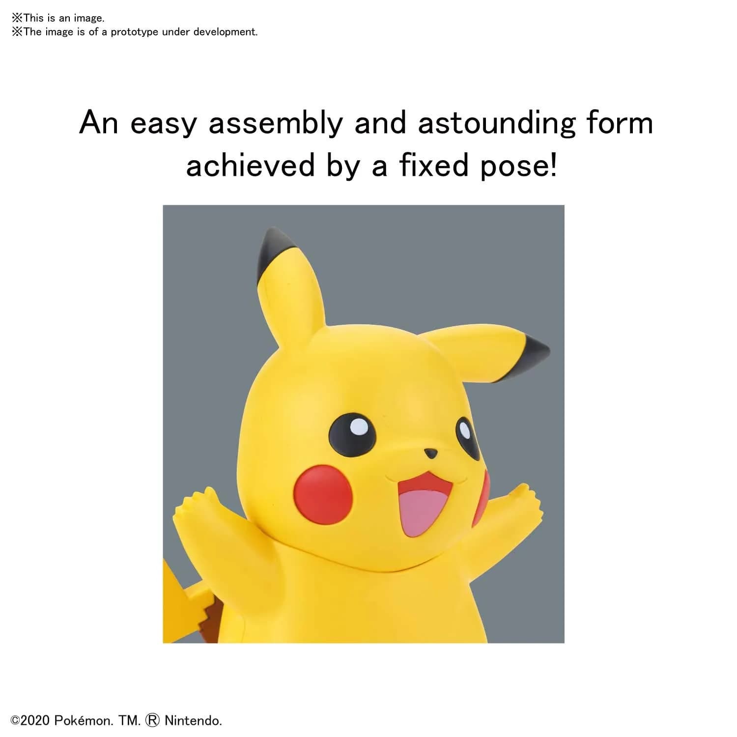 Bandai Hobby Pokémon 01 Pikachu Model Kit - Small - view 3