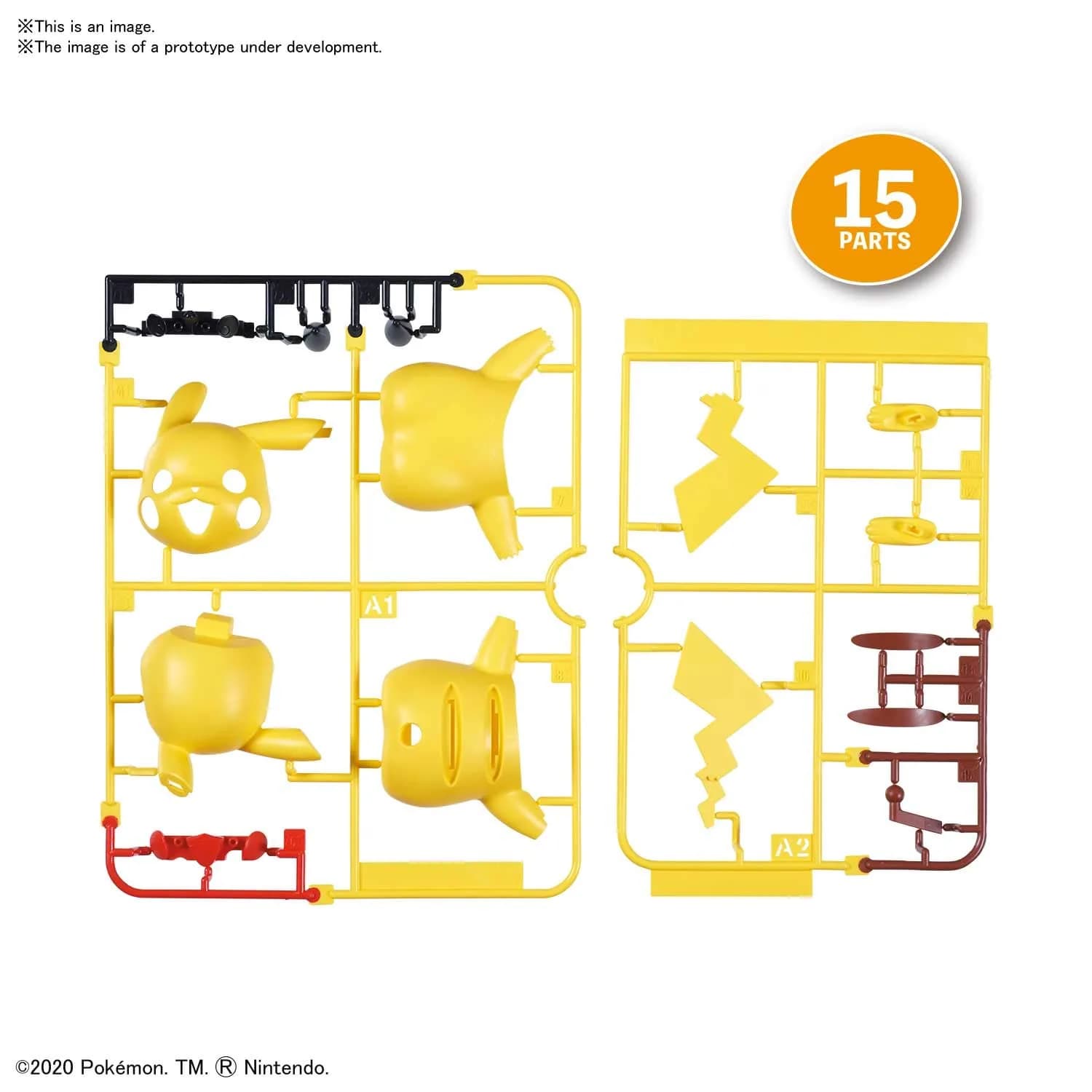 Bandai Hobby Pokémon 01 Pikachu Model Kit - Small - view 4