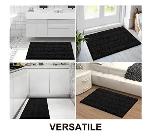 Grandaily Chenille Bathroom Rugs 30x20 | Soft Absorbent Bath Mat for Bathroom Comfort thumbnail 8